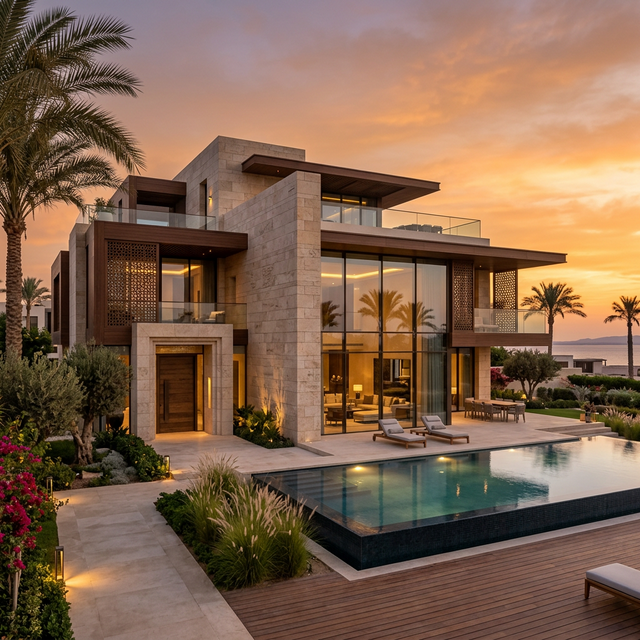 تصميم معماري حديث من سكن